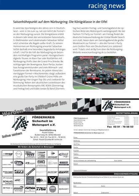 VLN Racing News - MSC Adenau e. V.