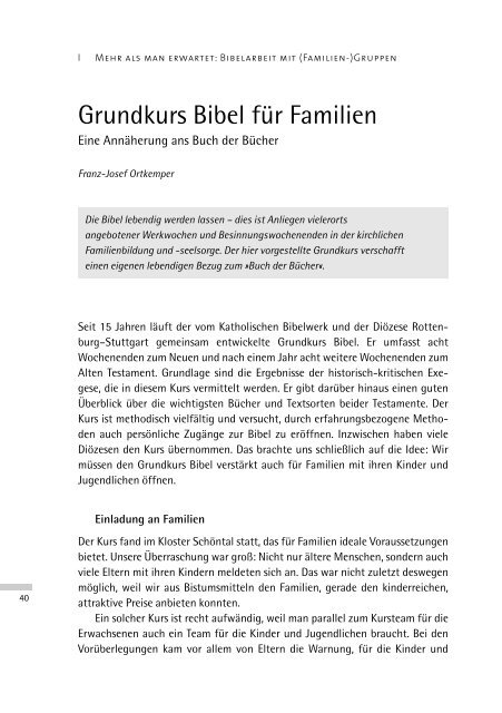 Suchen. Und finden. Die Bibel in der Familie - Deutsche ...