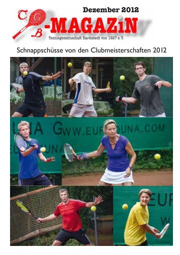 Korrigierte Fassung des TGB-Magazins 2012 - Tennisgemeinschaft ...