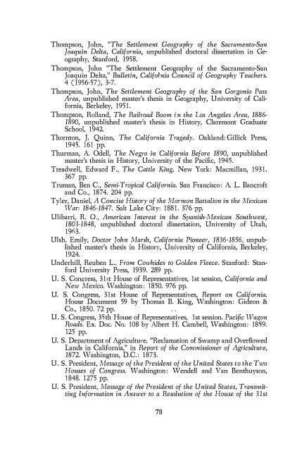 Page 1 The California ""- Geographer Annual Publication of the ...