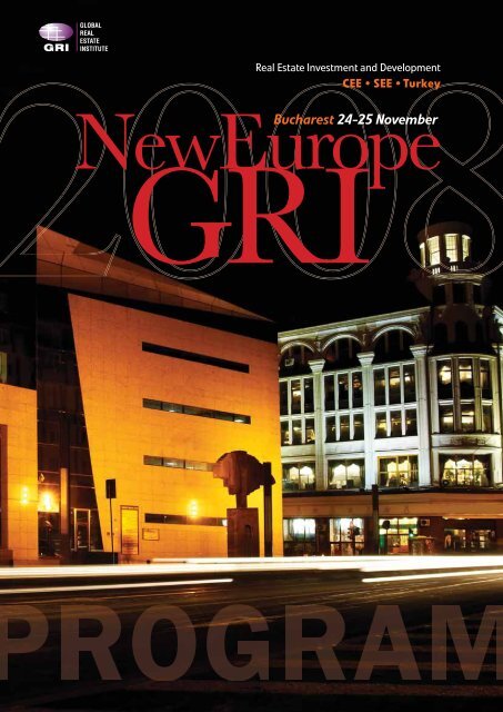 Bucharest 24-25 November - Global Real Estate Institute