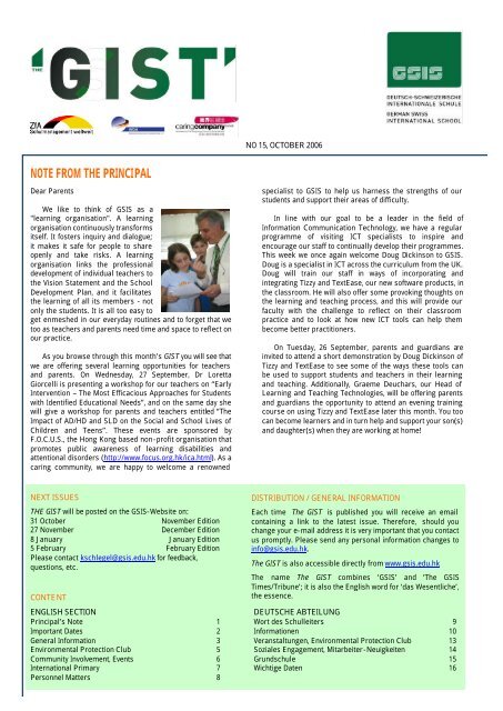 English German Swiss International School