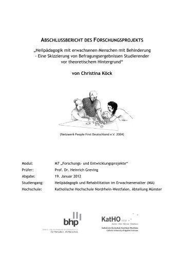 Forschungsbericht Christina Köck - Fachzeitschrift des Berufs- und ...