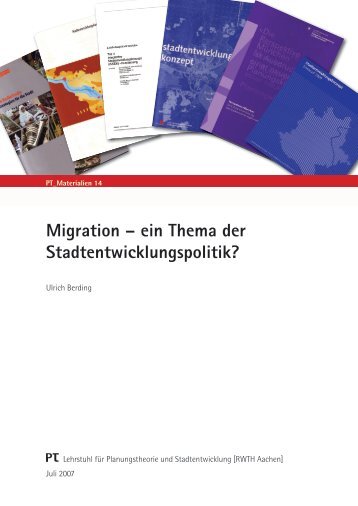 Download - Lehrstuhl für Planungstheorie und Stadtentwicklung