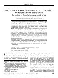 Ileal Conduit and Continent Ileocecal Pouch for Patients Undergoing ...