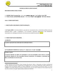 ROTEIRO DE DIREITO CONSTITUCIONAL1 ... - Curso Jurídico