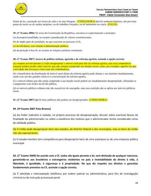 ROTEIRO DE DIREITO CONSTITUCIONAL1 ... - Curso Jurídico