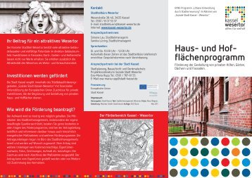 Haus- und Hof- flächenprogramm - Kassel