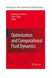 Optimization and Computational Fluid Dynamics - Department of ...