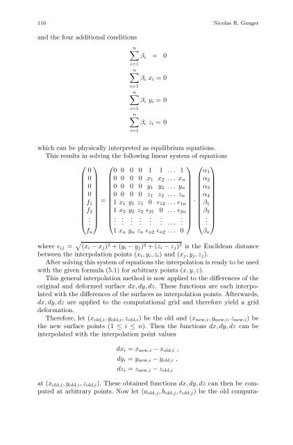 Optimization and Computational Fluid Dynamics - Department of ...