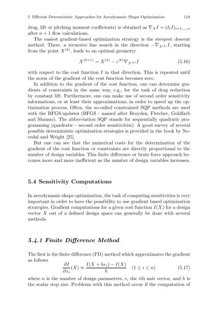 Optimization and Computational Fluid Dynamics - Department of ...