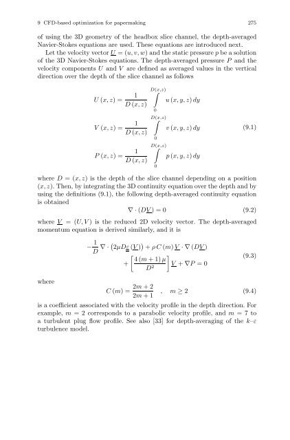 Optimization and Computational Fluid Dynamics - Department of ...