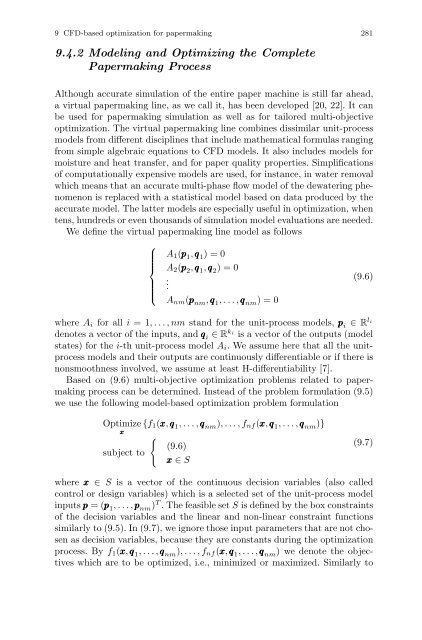 Optimization and Computational Fluid Dynamics - Department of ...