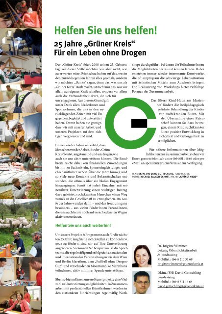 Magazin 67 - Grüner Kreis