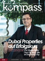 Dubai Properties auf Erfolgskurs - Kompass