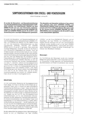 SORPTIONSISOTHERMEN VON LYOCELL ... - Lenzing