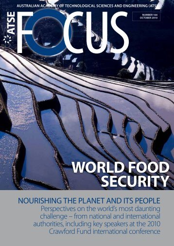 world food security - Australian Academy of Technological Sciences ...