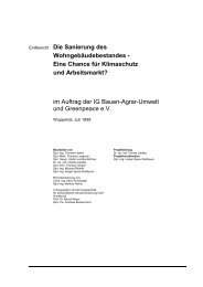 1 Einleitung - Bundesarbeitskreis Altbauerneuerung eV Berlin