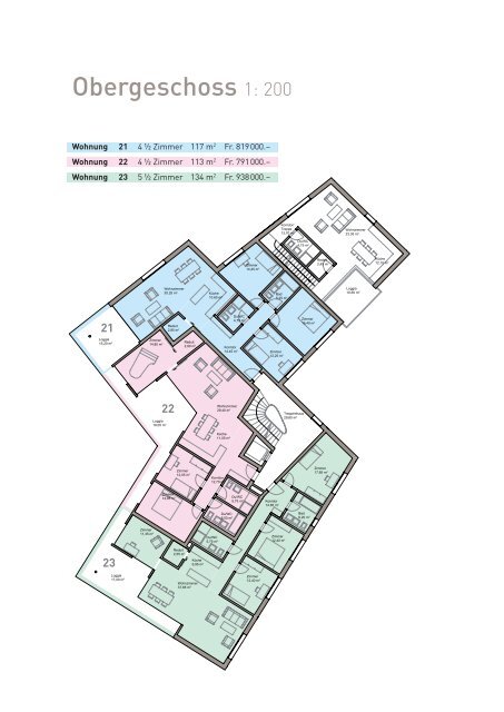 Eigentumswohnungen Holzhäusern, Menzingen - Castiglioni + ...