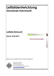 Entwurf eines Leitbildes - Gemeinde Kalchreuth