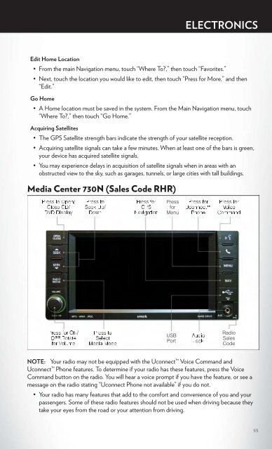 2012 Chrysler Town & Country Users Guide