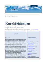 Newsletter Januar/Februar - CDH