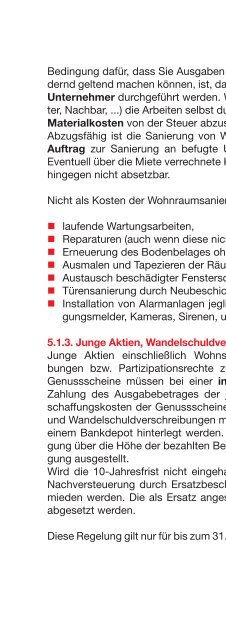 Steuer Sparen 2011 - AK - Niederösterreich - Arbeiterkammer