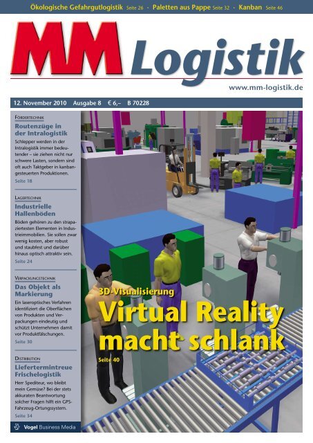 Virtual Reality macht schlank - MM Logistik - Vogel Business Media