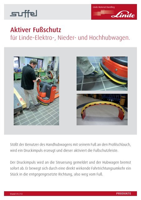 Aktive Fussschutzleiste Suffel