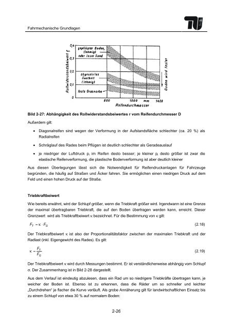 2 Fahrmechanische Grundlagen mobiler Arbeitsmaschinen - tubIT