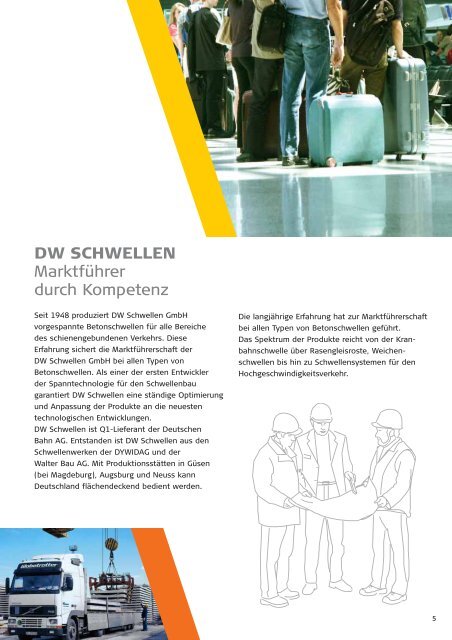 Kompetenz für den Schienenverkehr - DW Schwellen GmbH