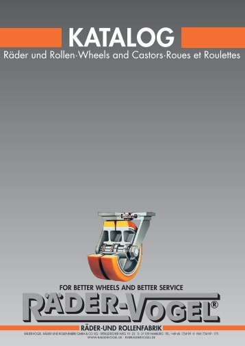 Main catalog HK2 wheels and casters - September ... - Räder-Vogel