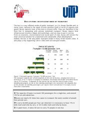 Bus Systems: An efficient mode of transport - UITP