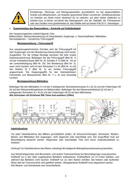 ERING – Frontbalkenmäher T 3581