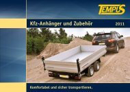 Kfz-Anhänger und Zubehör - Tempus - Technology & Service