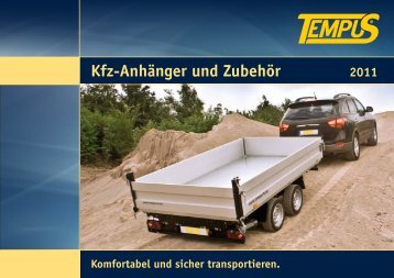 Kfz-Anhänger und Zubehör - Tempus - Technology & Service