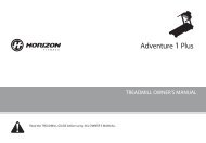 Adventure 1 Plus - Horizon Fitness