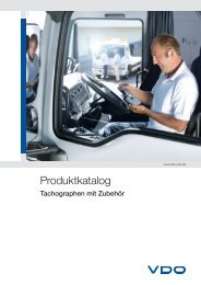 Produktkatalog TCO - Kienzle Automotive GmbH