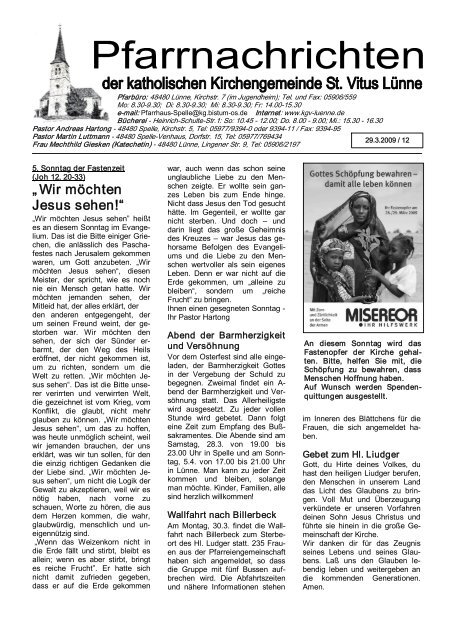 „Wir möchten Jesus sehen!“ - kgv-spelle.de