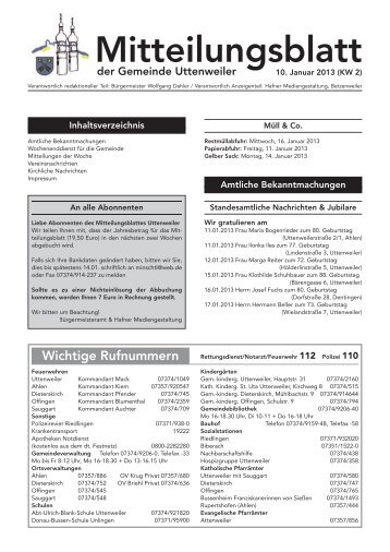 Layout 2 - Uttenweiler