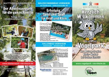 KletterWald VIernheIm - Vogelpark Viernheim