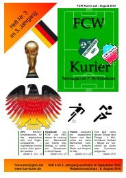 Download von Heft 2010 / 3 - fcw-kurier.de