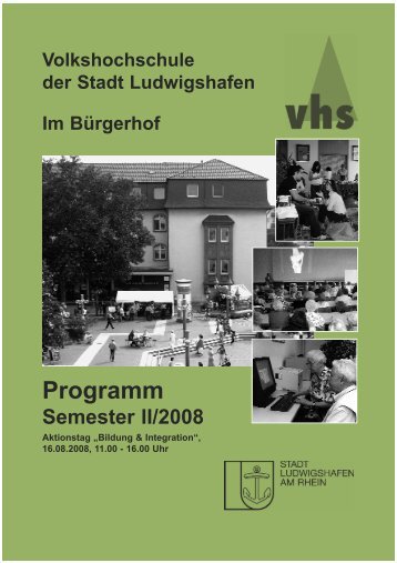 Deckblatt II-2008 dünkelgrün Internet:Layout 1.qxd - Volkshochschule