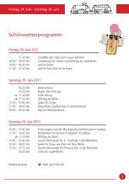 Programm Jugend- und Dorffest [PDF, 1.00 MB] - Boniswil