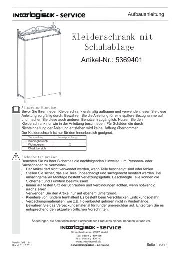 5369401 Kleiderschrank mit Schuablage.cdr - Schneider