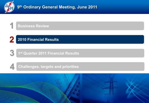 9th Annual Ordinary General Meeting of Shareholders, Athens