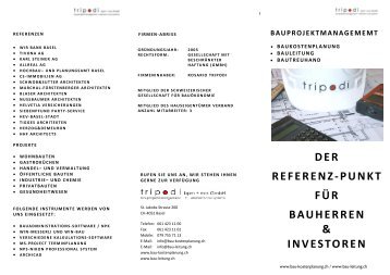 DER REFERENZ-PUNKT FÜR BAUHERREN ... - bau-plenum GmbH