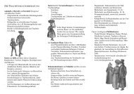 Infoblatt Trachtenkulturberatung - Bezirk Schwaben