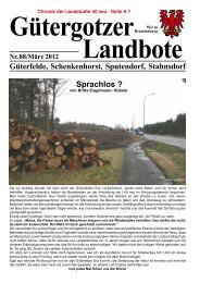 Gütergotzer Landbote Nr. 88 ( PDF , 3.2 MB ) - SPD Ortsverein ...