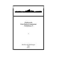 Heft 2 - 2002 (PDF-Datei) - Förderverein Gymnasium Schönberg ...